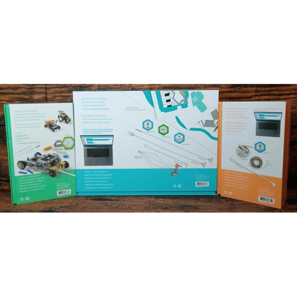 Juku Smart Car‎ Bot, Making Music Coding Kit, and LED Lightshow Coding Kit Set - Picture 2 of 2